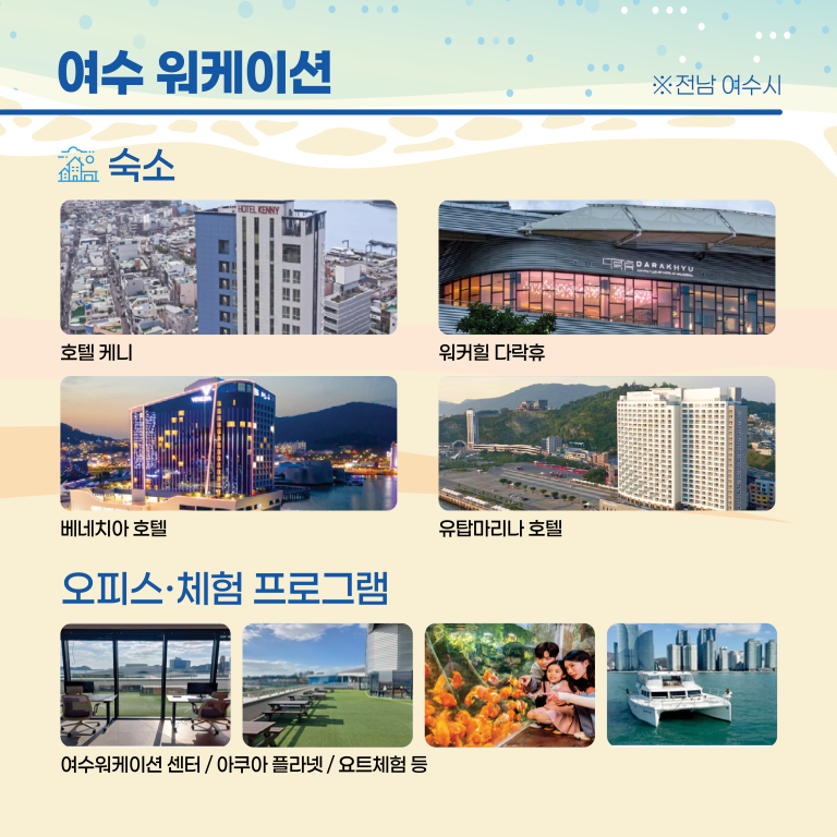 여수 워케이션 안내