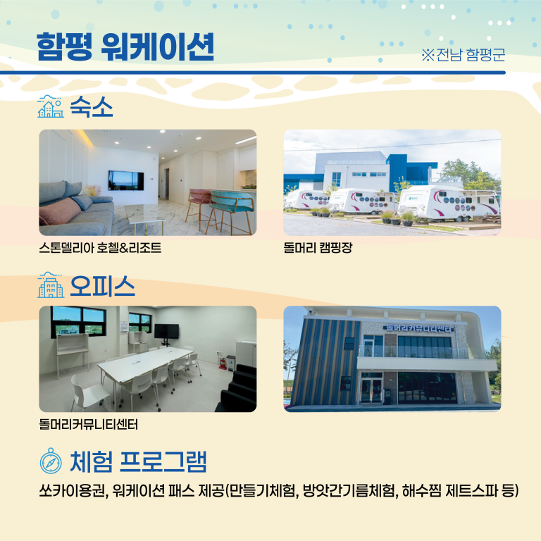 함평 워케이션 안내